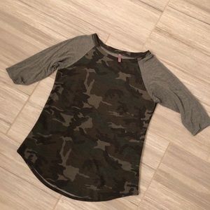 Camo Raglan